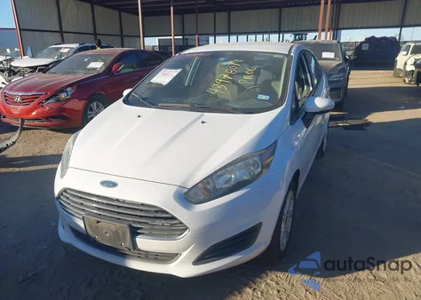 2016 Ford Fiesta Se из США, поврежденный, VIN 3FADP4BJ6GM208083